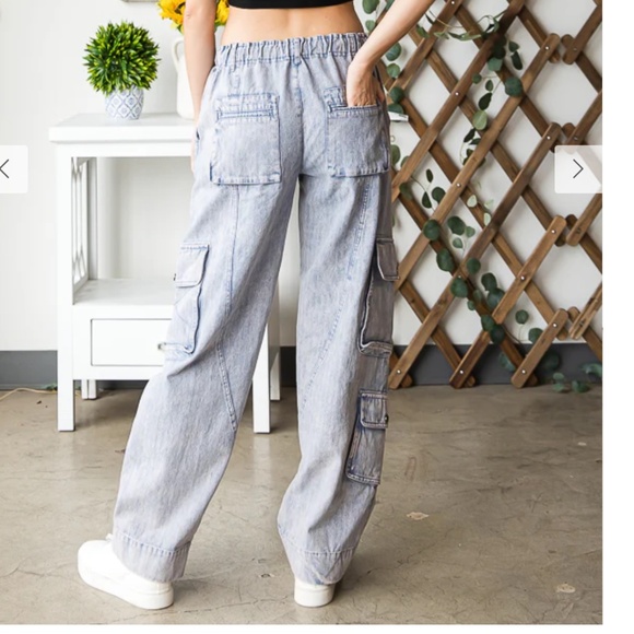 OLi and Hali “ Zion Canyon 2” Oli & Hali Cargo Pants Jeans Relaxed Fit SR10 - Picture 5 of 8